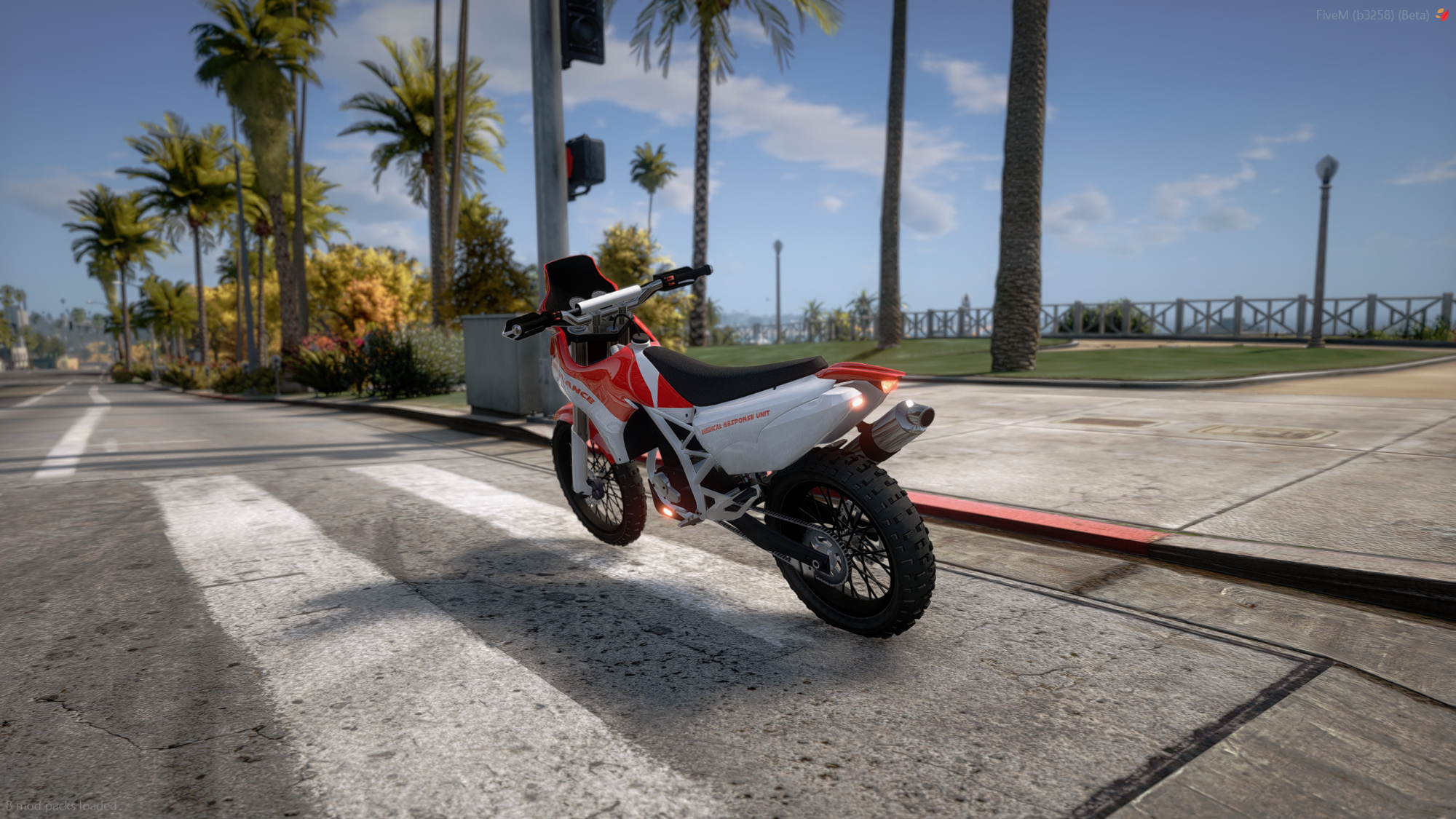 BF400 Motorcycle Ambulance Version