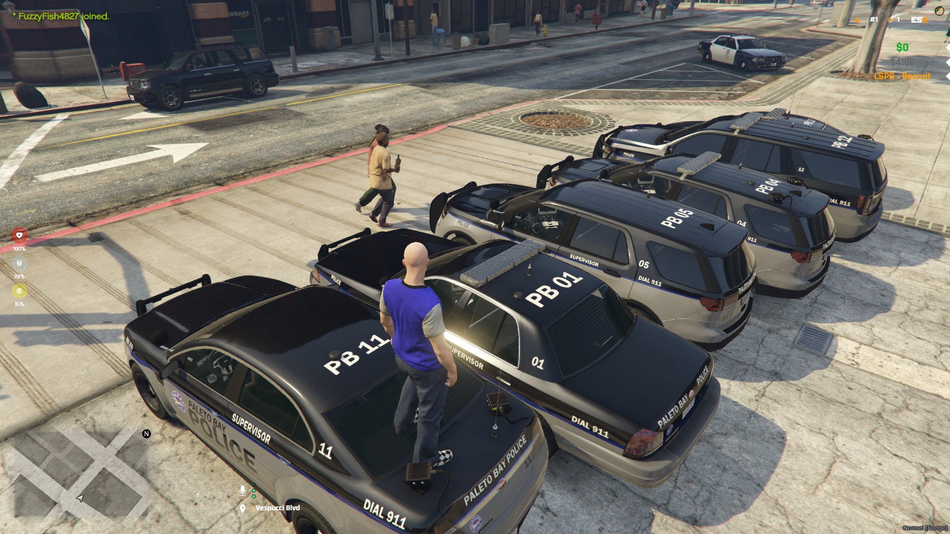 [LORE FRIENDLY] Paleto Bay Police Department  pack  6 cars