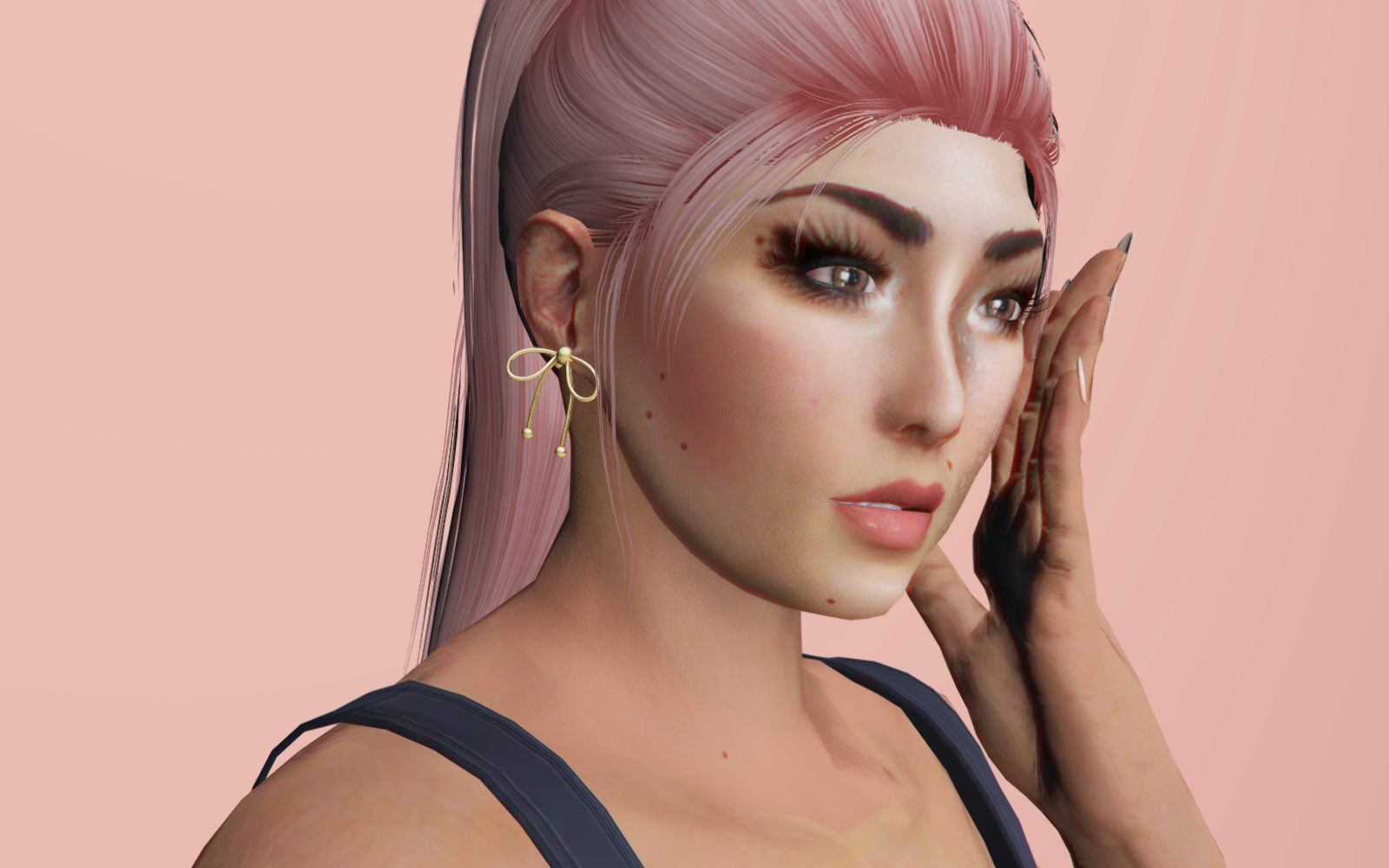 #001 Bow Earrings