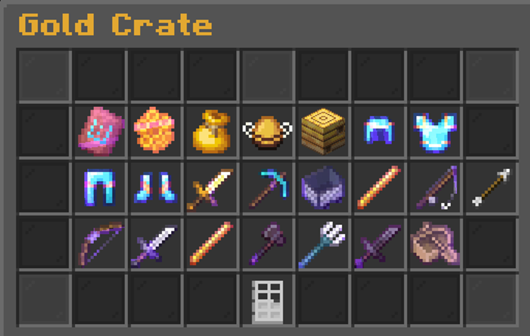 Gold Crate Key