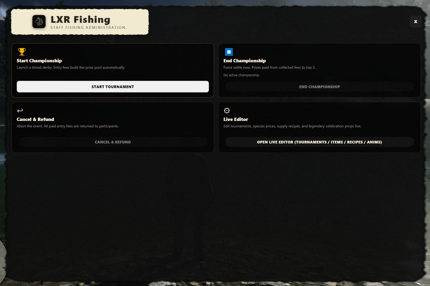 LXR Fishing — Advanced Native Fishing System for RedM
