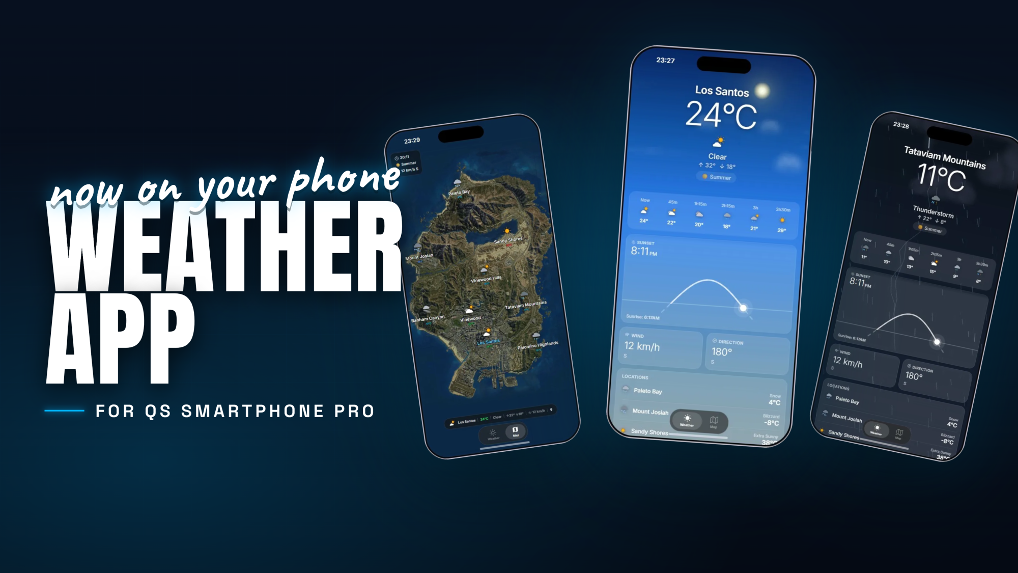 HZ Weather — App for QS Smartphone Pro