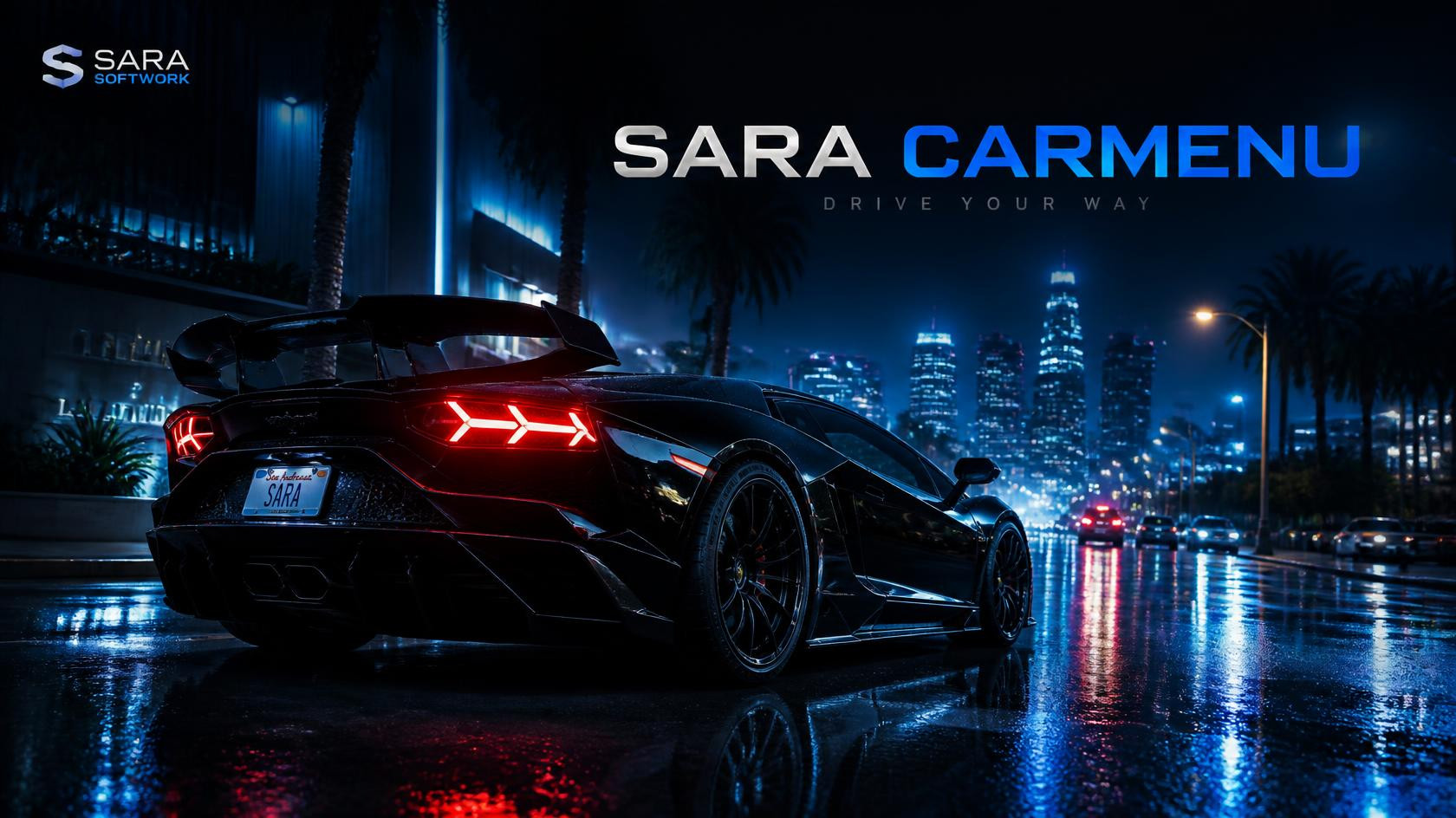 Sara Car Menu | Premium Vehicle Control |  - Escrow