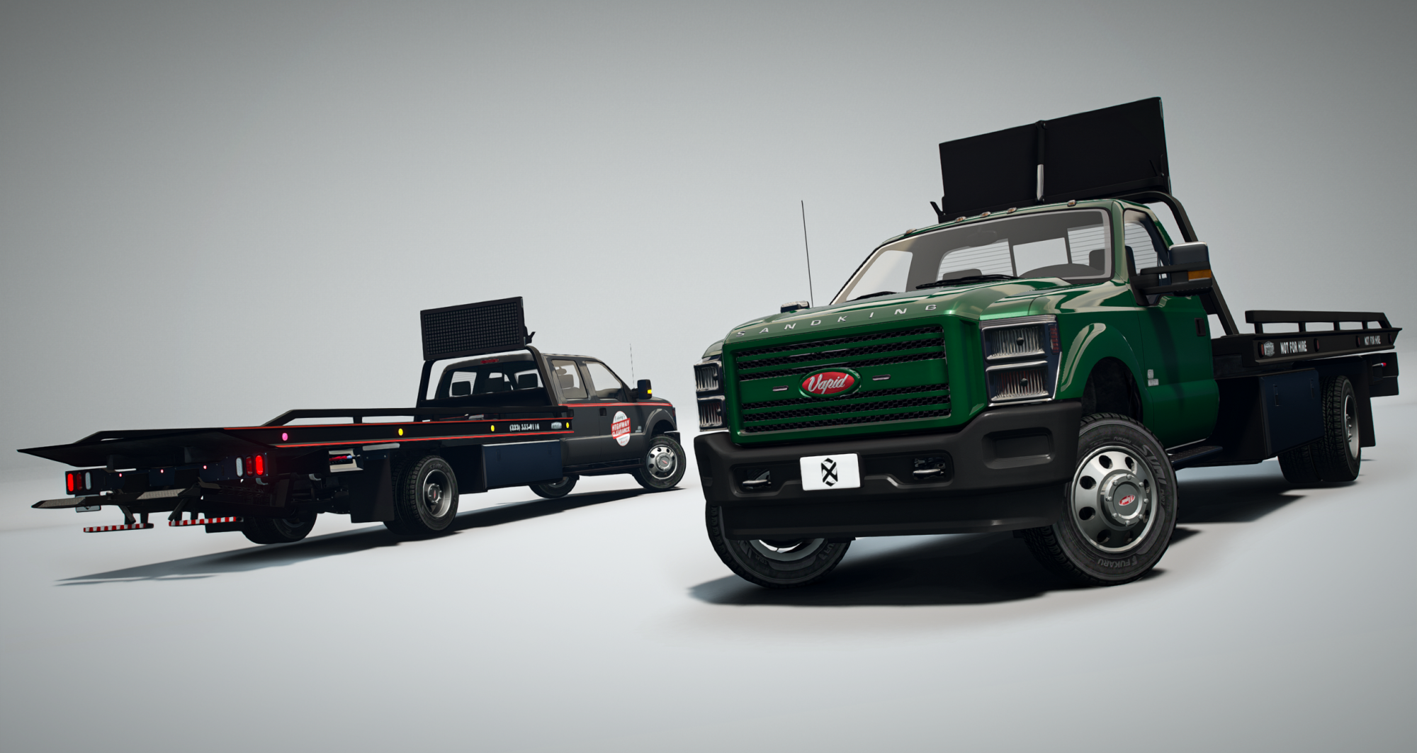 Rollback Tow Truck Bundle