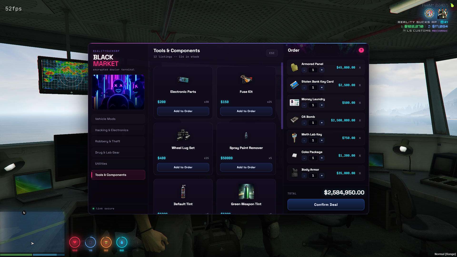 RS-BlackMarket Underground Dealer System