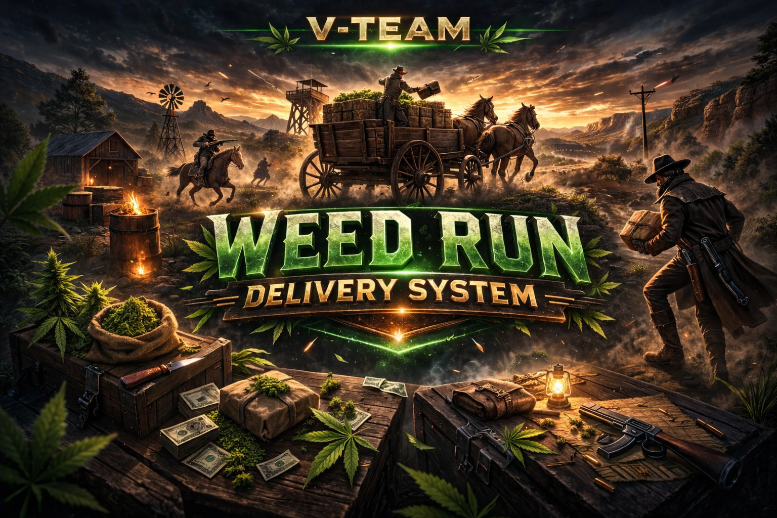 Weed Run Delivery Script