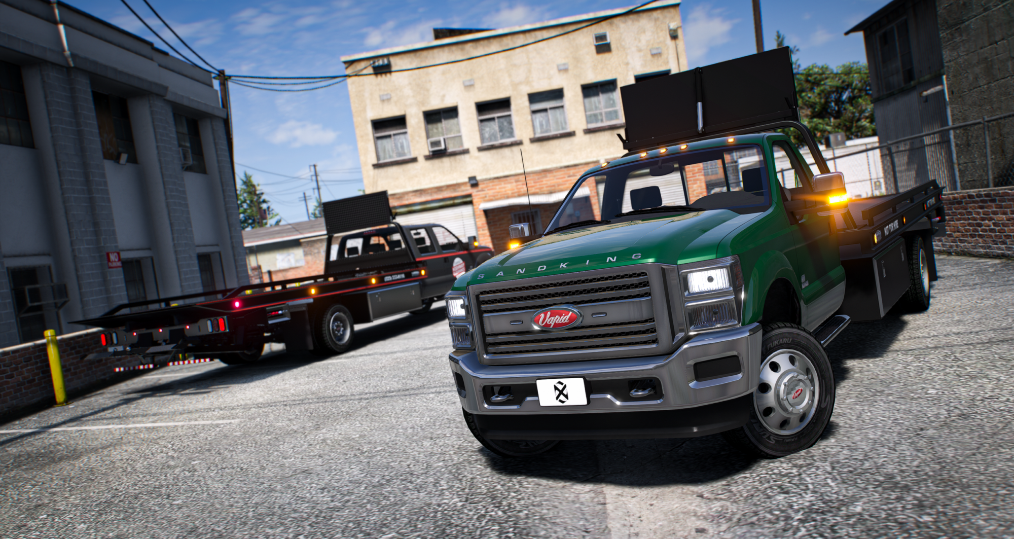 Vapid Sandking D155 Rollback Tow Trucks (2 Models)