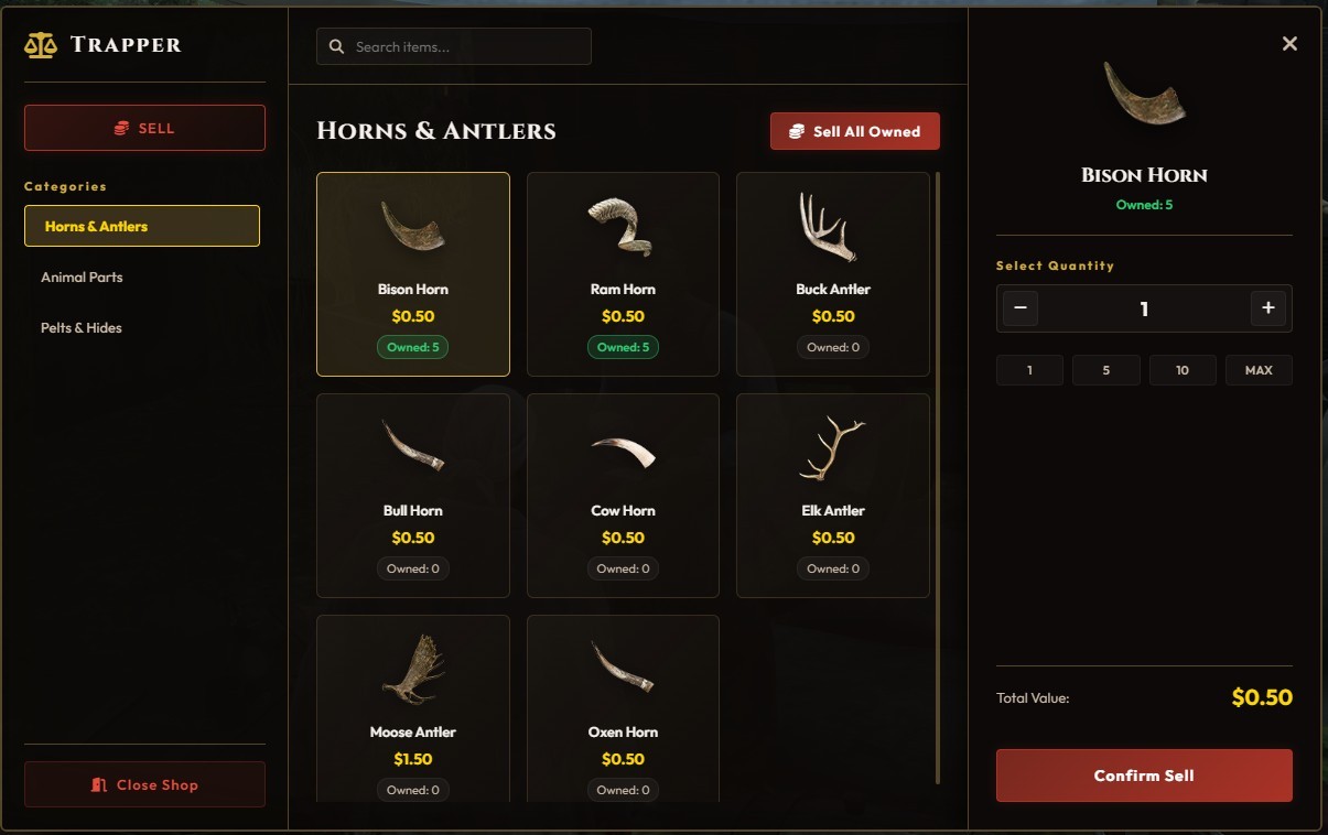 DynaDev  Trapper & Sell Trapper System