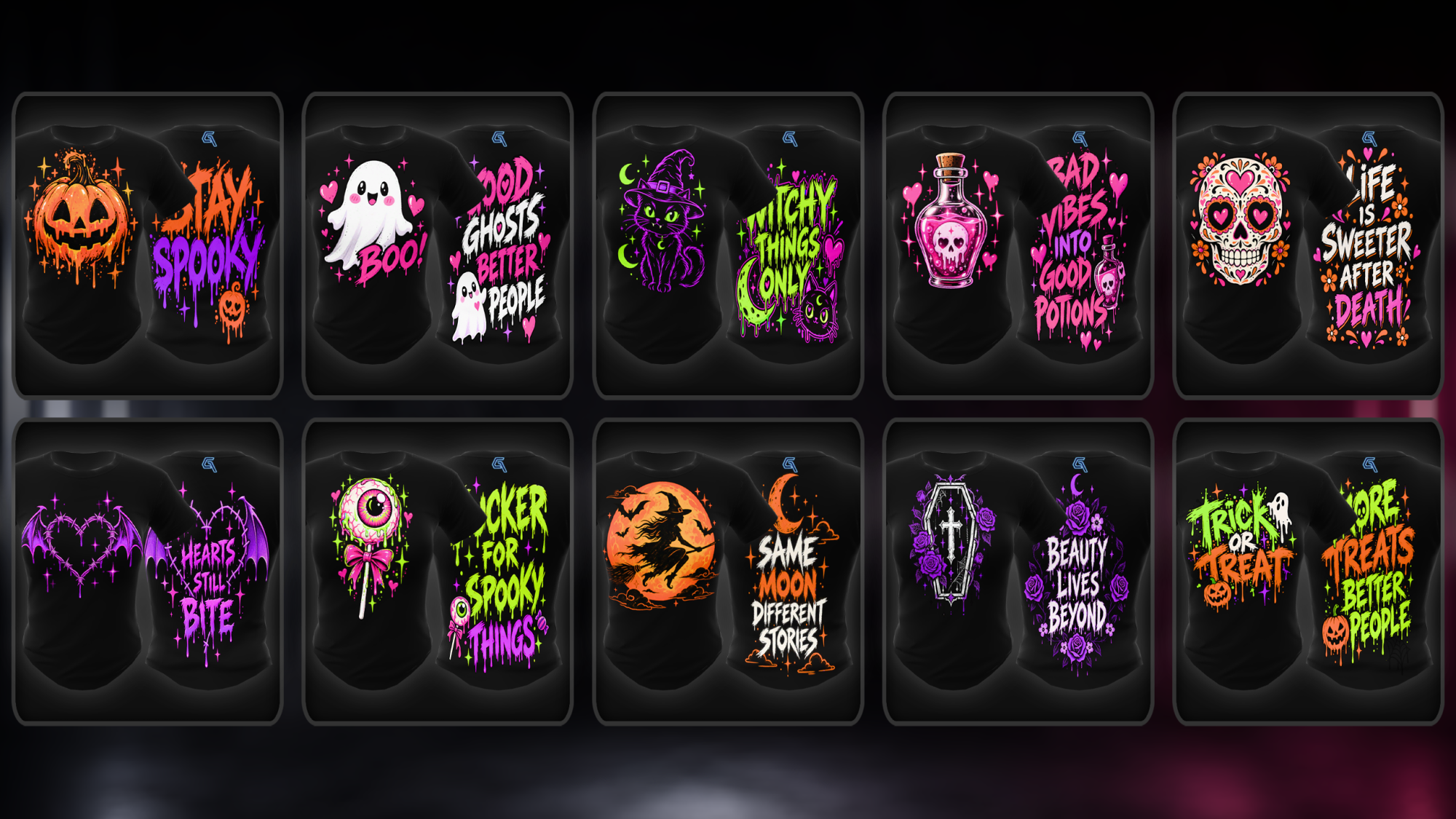 FREE TEE HALLOWEEN PACK V2