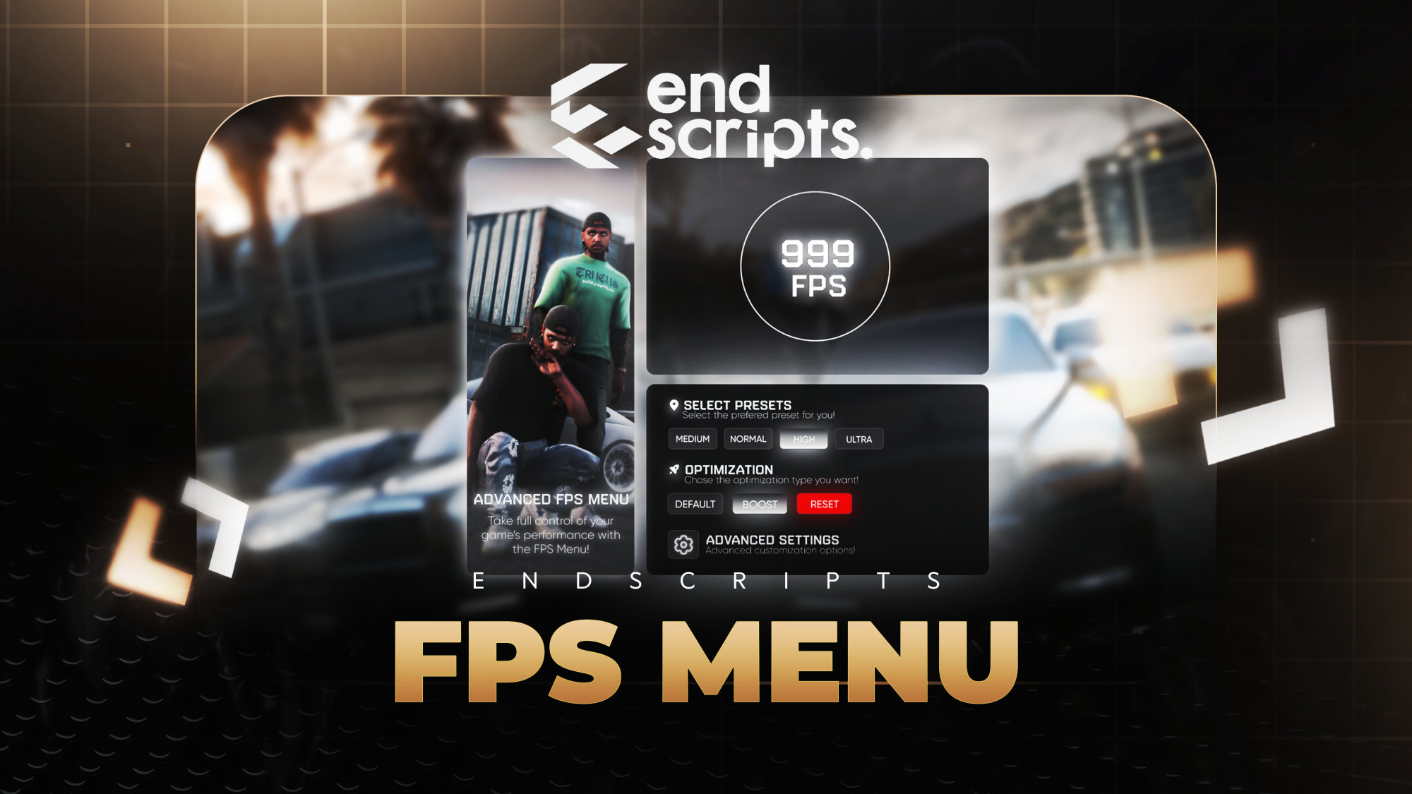 END FPS Menu | Open Source