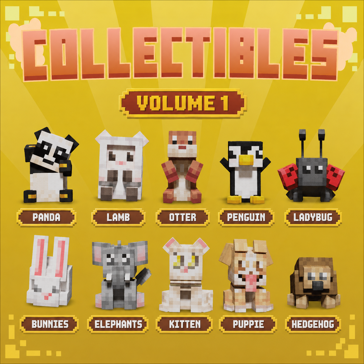 Random EC Plushie Wave 1
