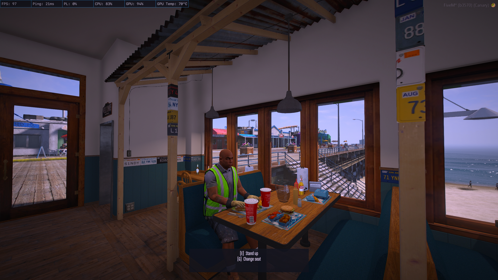 [Pacific Catch] restaurant hunting fishing weedshop{MLO Early-Access}