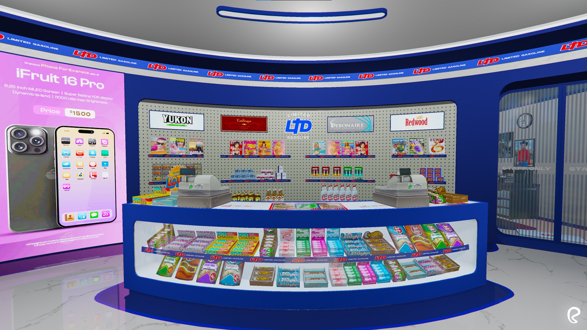 [LTD Gasoline Station] MLO INTERIOR STORE {ESCROW}