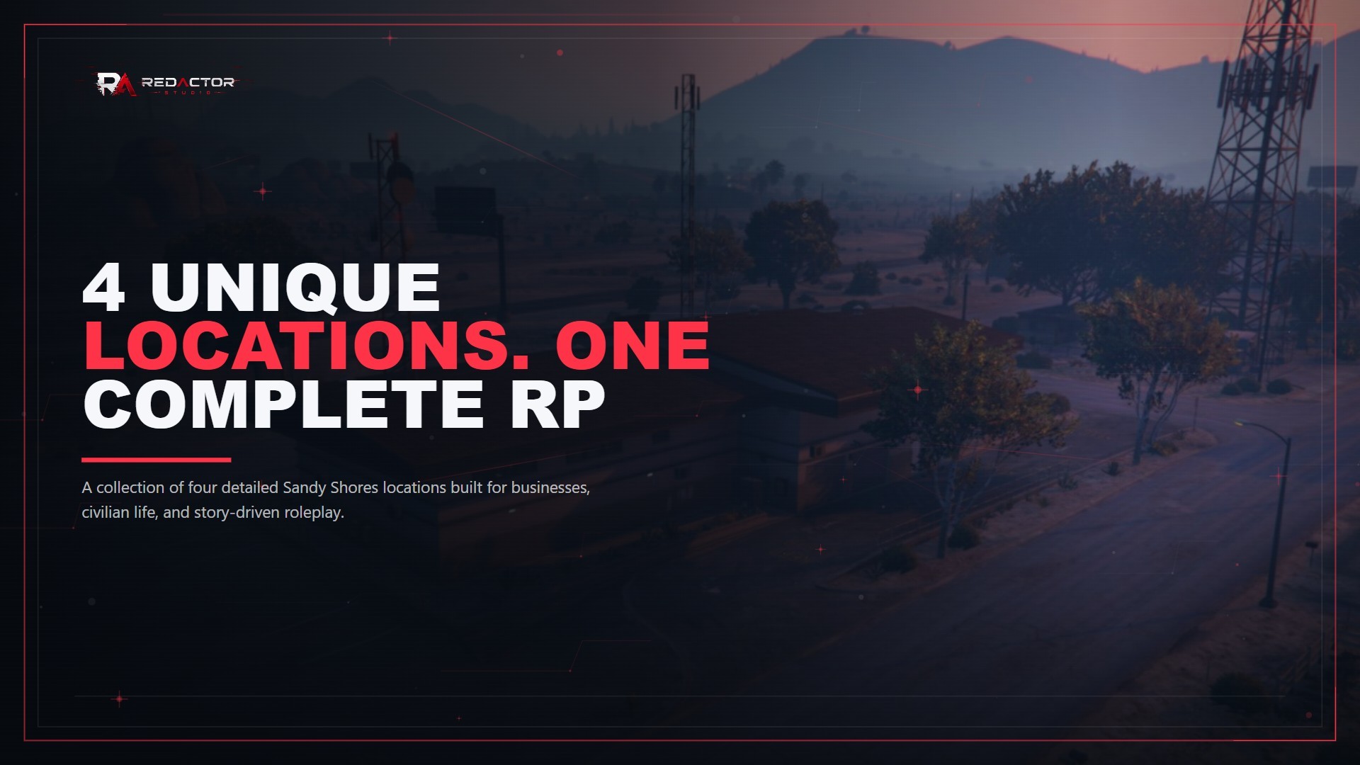 4 NEW Sandy Shores Locations!