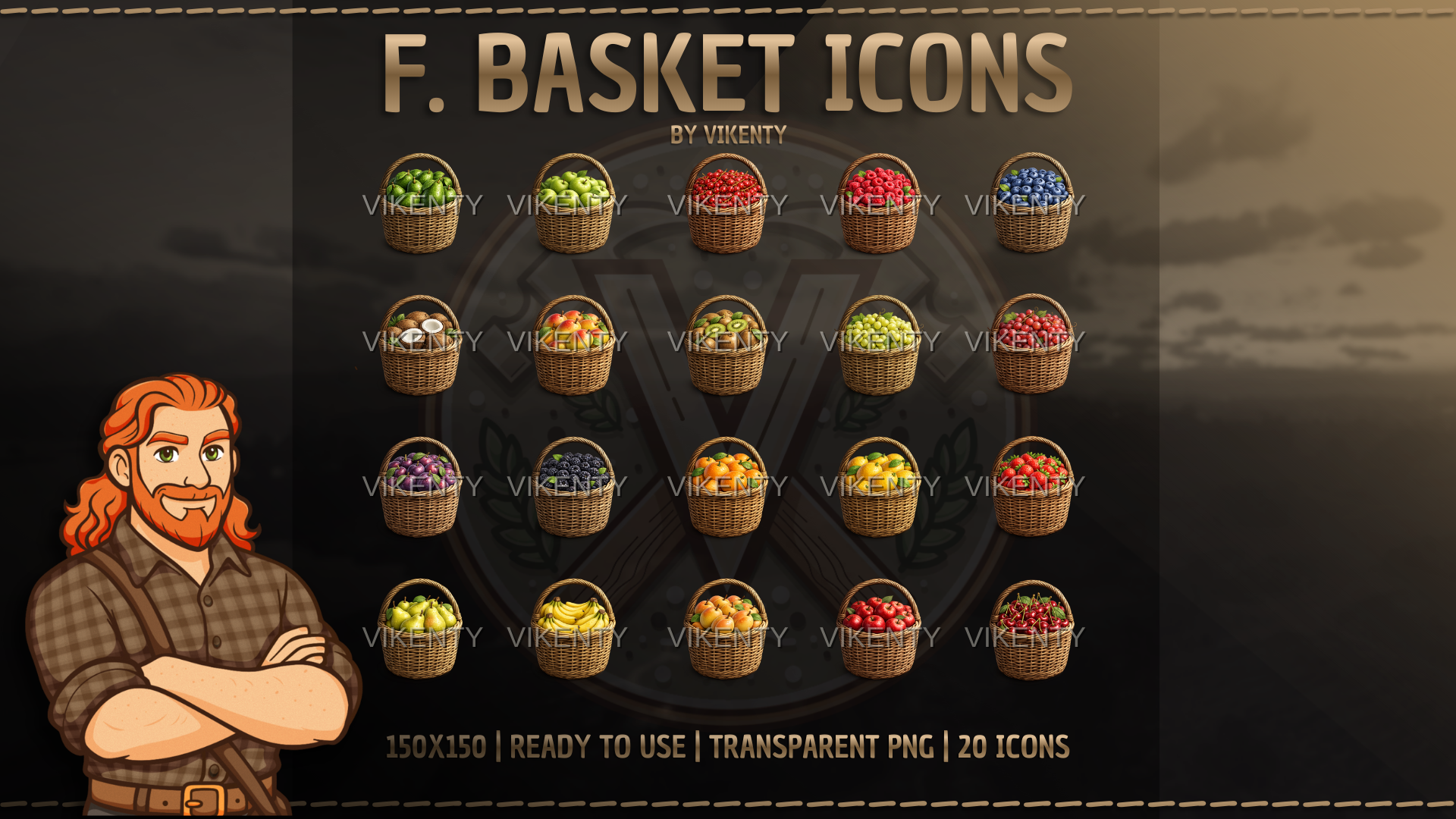 Fruits Basket Icons x20 | 01