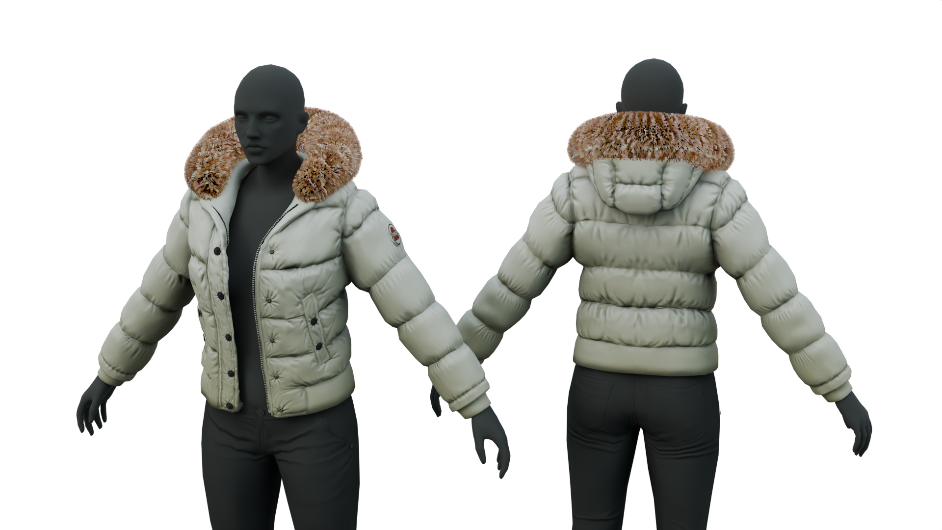 Puffer Jacket FiveM Kleidungspaket Hero-Vorschau