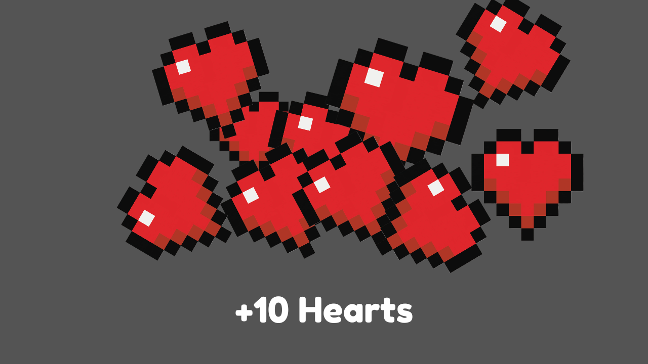 +10 Hearts
