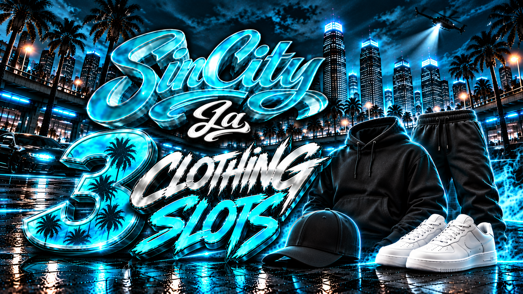 3 Clothing Slots
