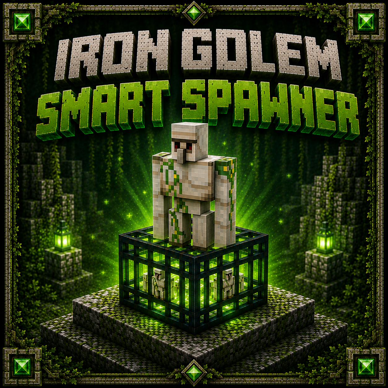 Iron Golem Smart Spawner