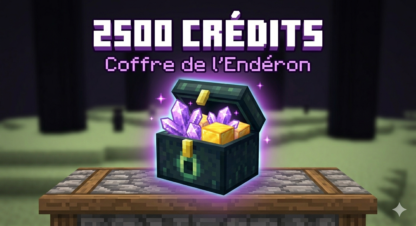Achat de 2 500 Crédits