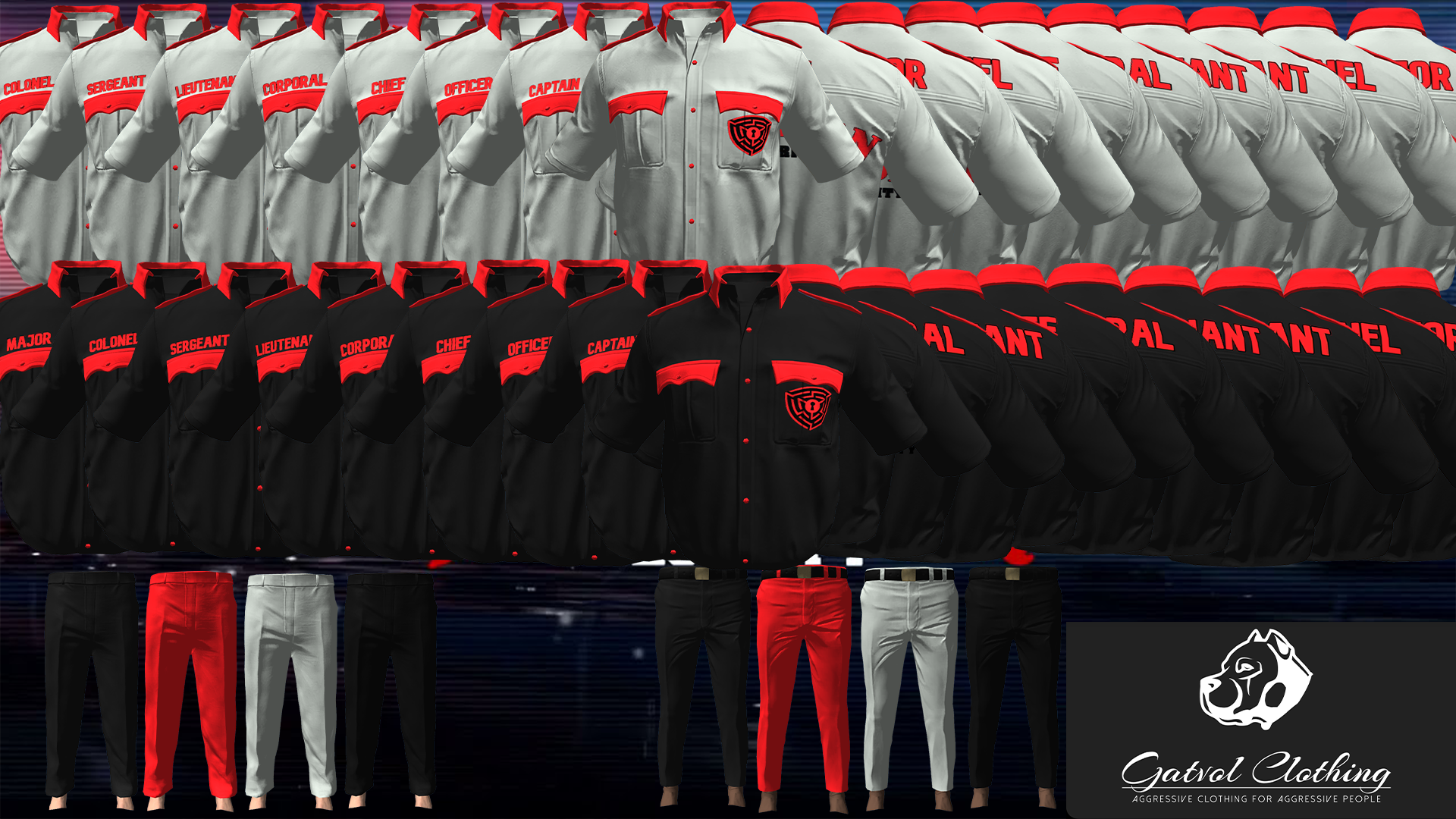 Obsidian Security Uniform Bundle
