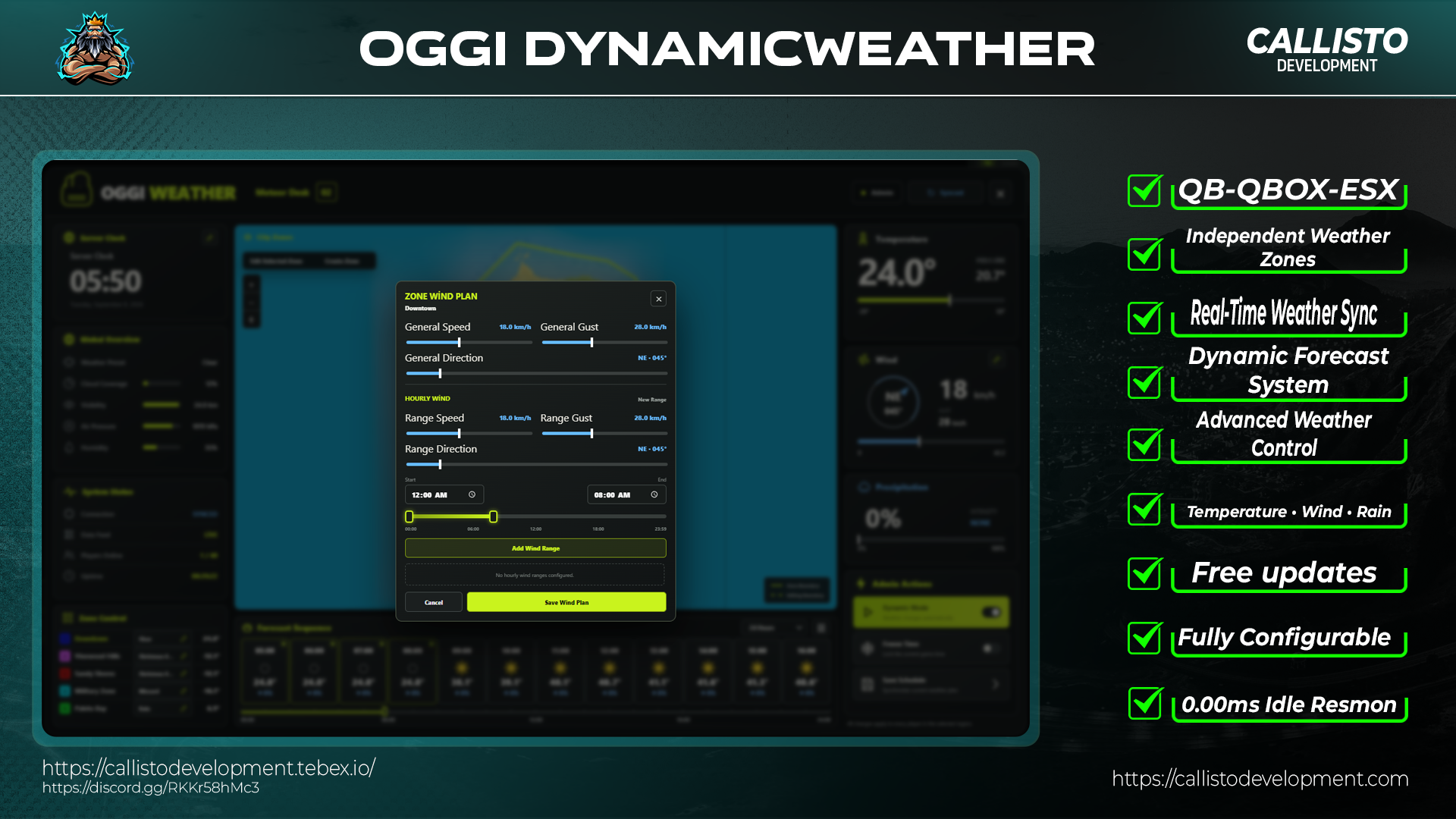 OGGI Dynamic Weather | Regional Weather & Time Control