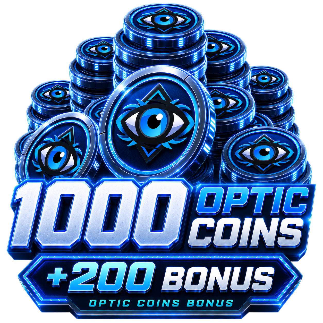 1000 Optic Coins