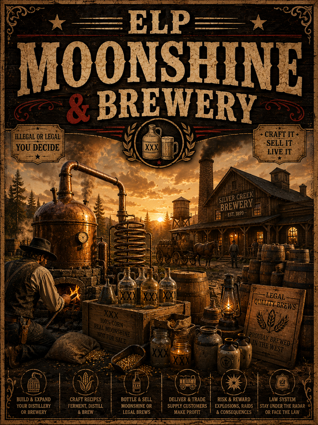 ELP Moonshine & Brewery