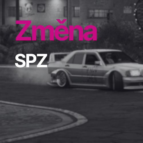 Změna SPZ