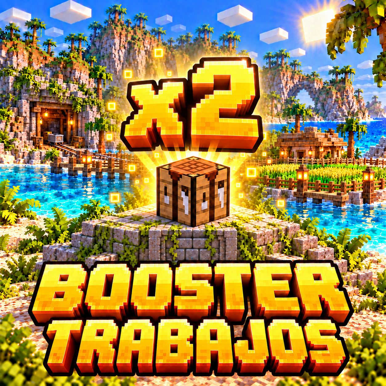 ⚒️ Booster Trabajos x2