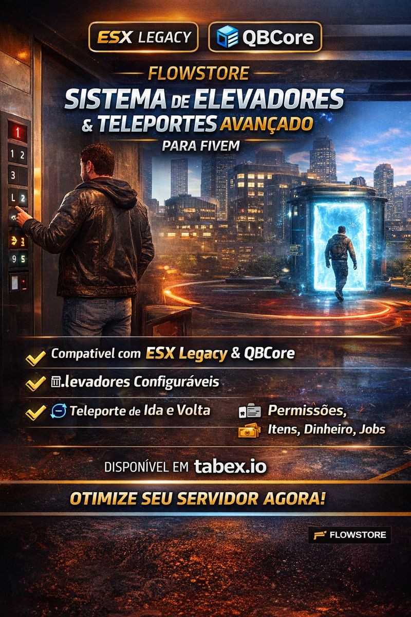 Sistema de Elevadores & Teleportes