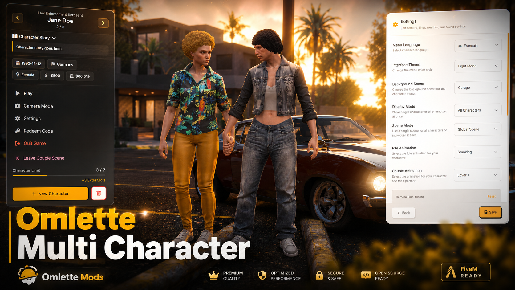 FiveM Multi Character & Spawn Selector (Open Source)