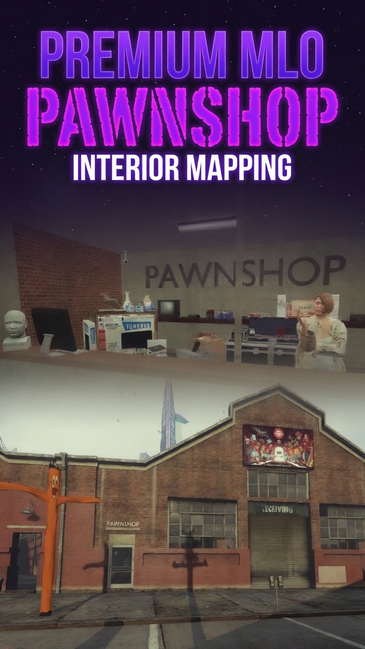 [MLO] Pawn Shop — Interior & Exterior | NEBULA STUDIO