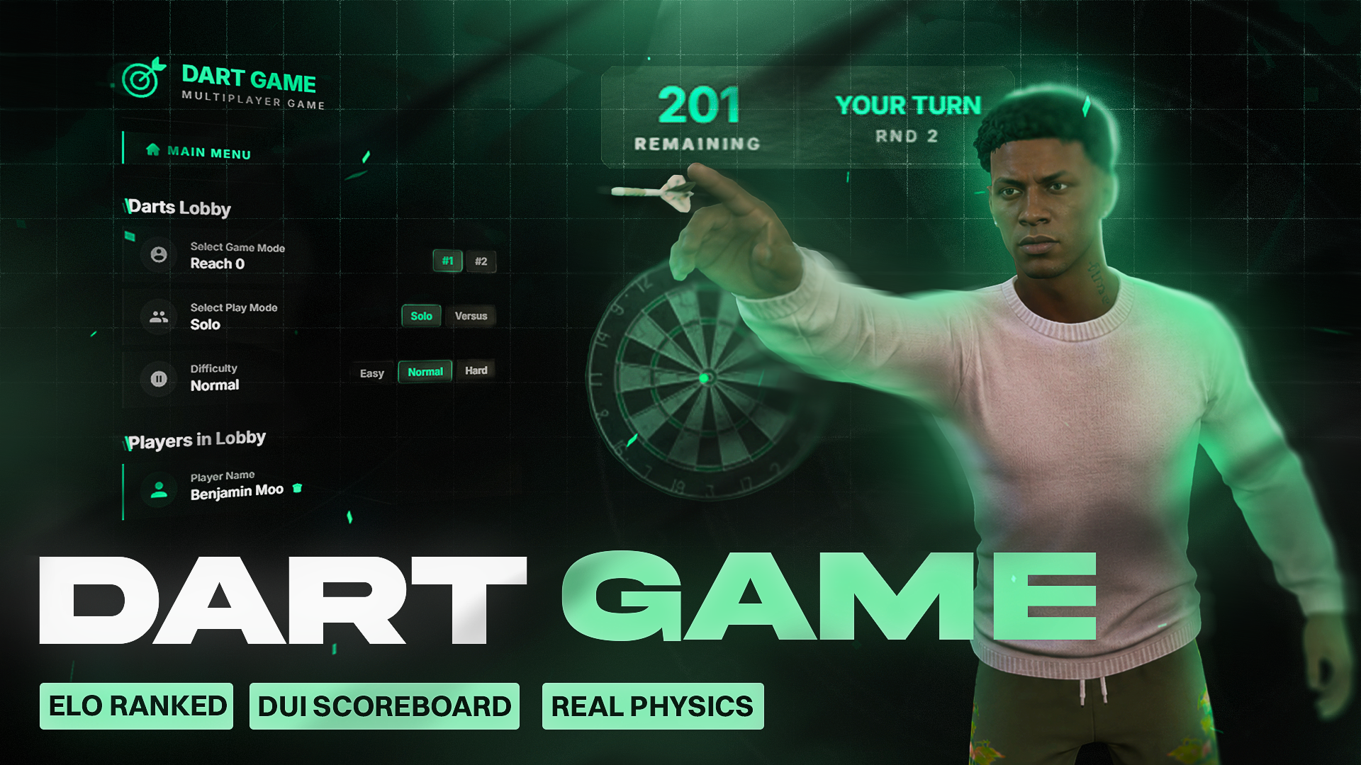 Darts Minigame