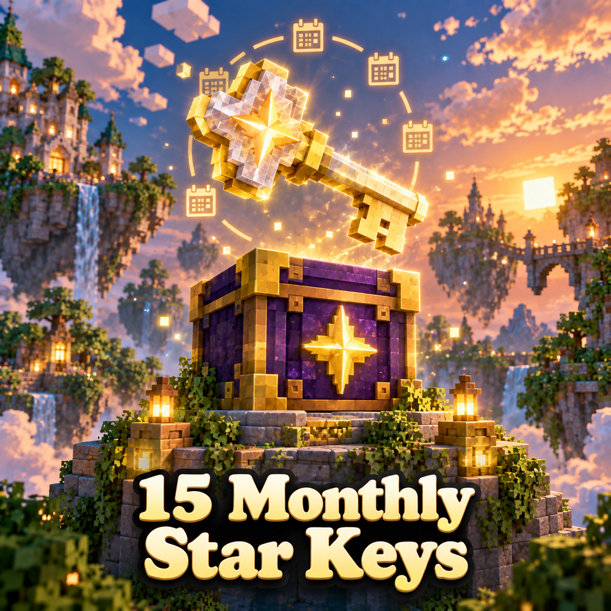 15 Monthly Star Keys