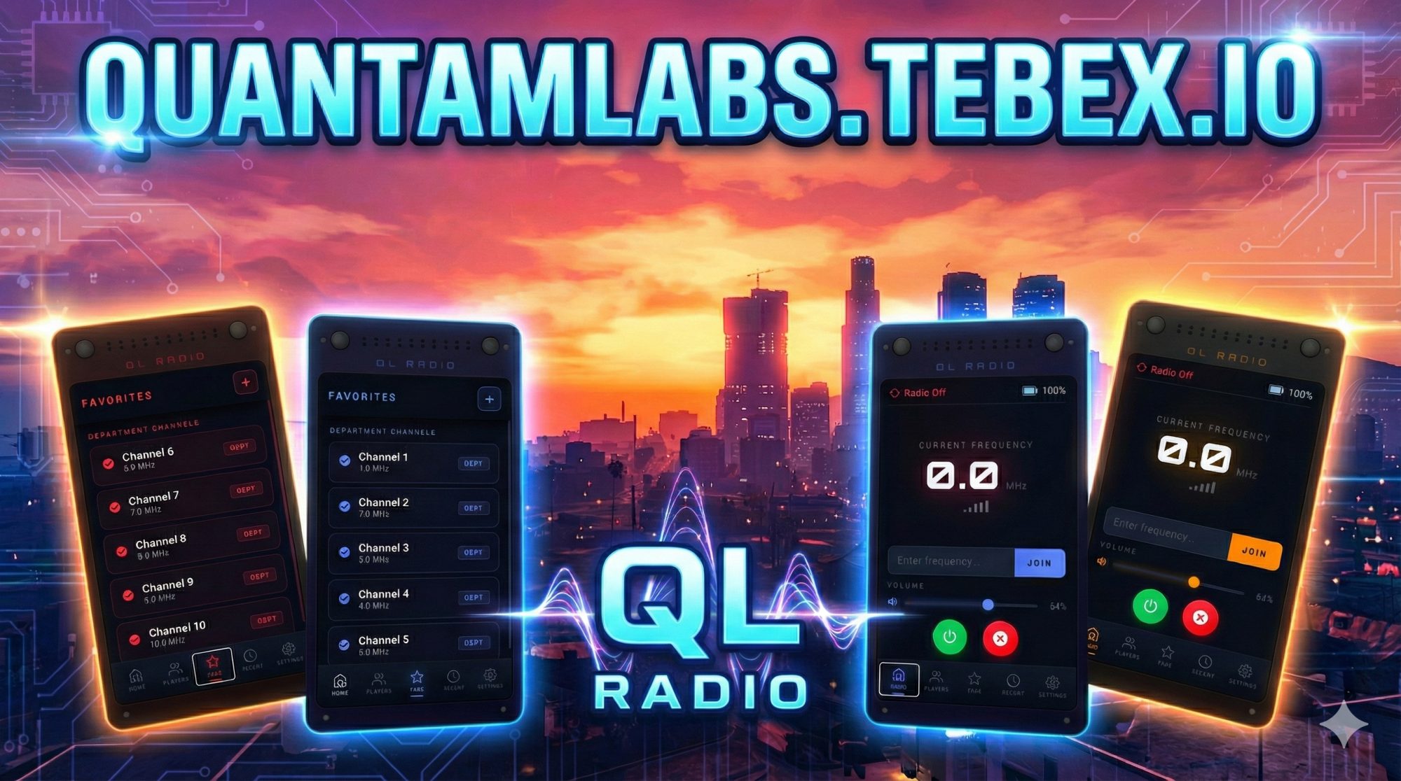 QL Radio FiveM Script