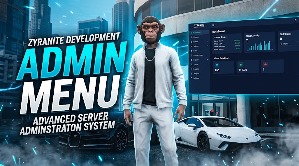 Zyranite Admin Panel | Advanced FiveM Administration System