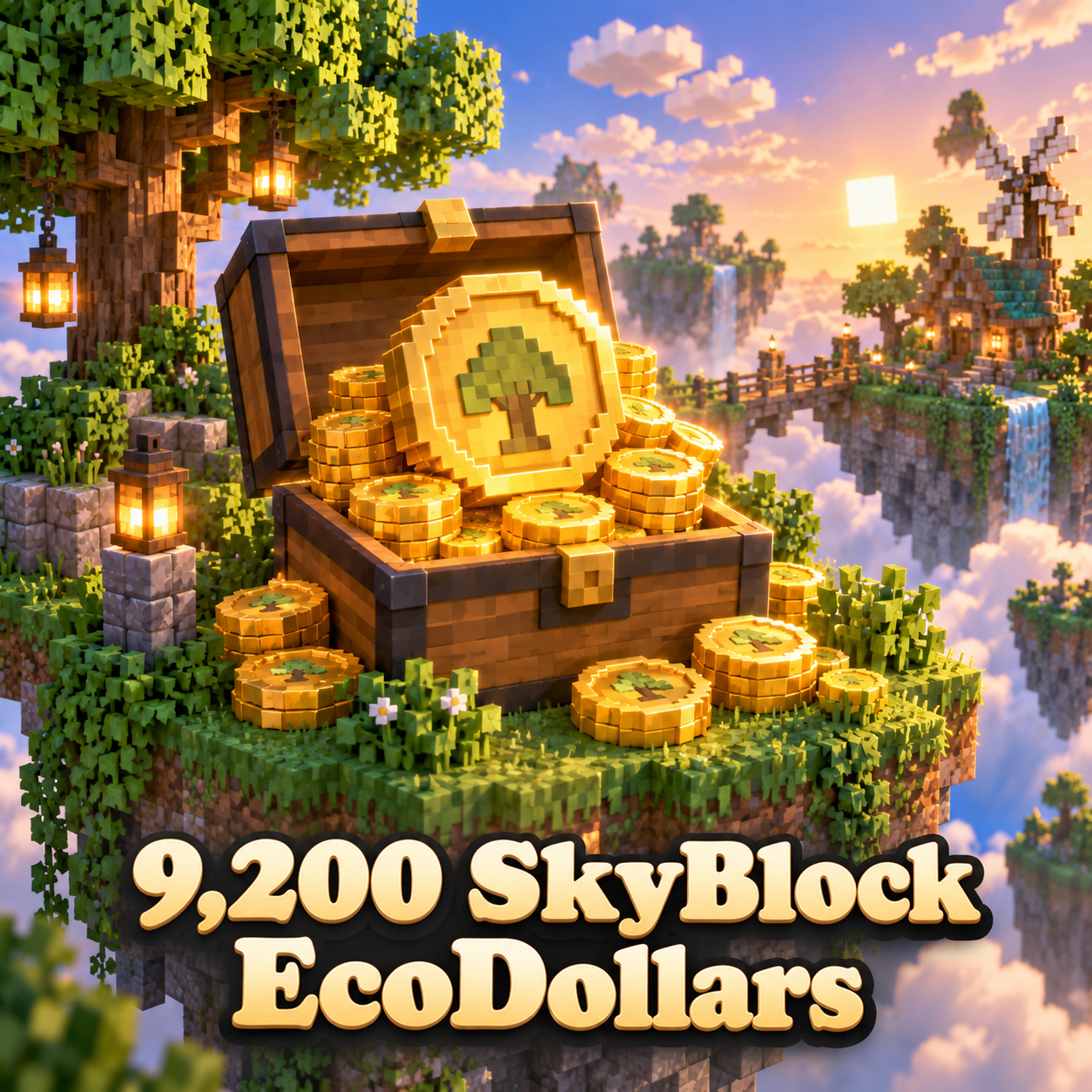9,200 SkyBlock EcoDollars