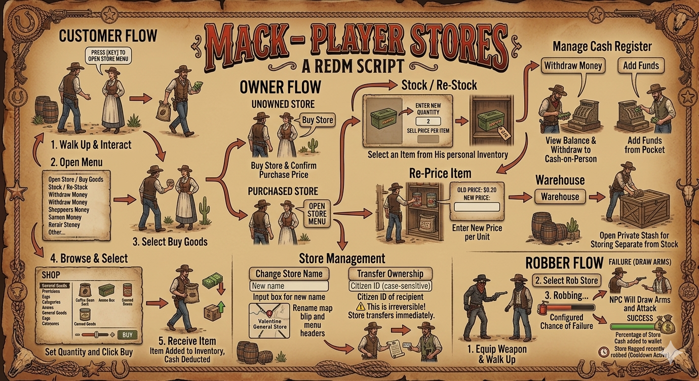 Player Owned Stores - (Updated 2026)