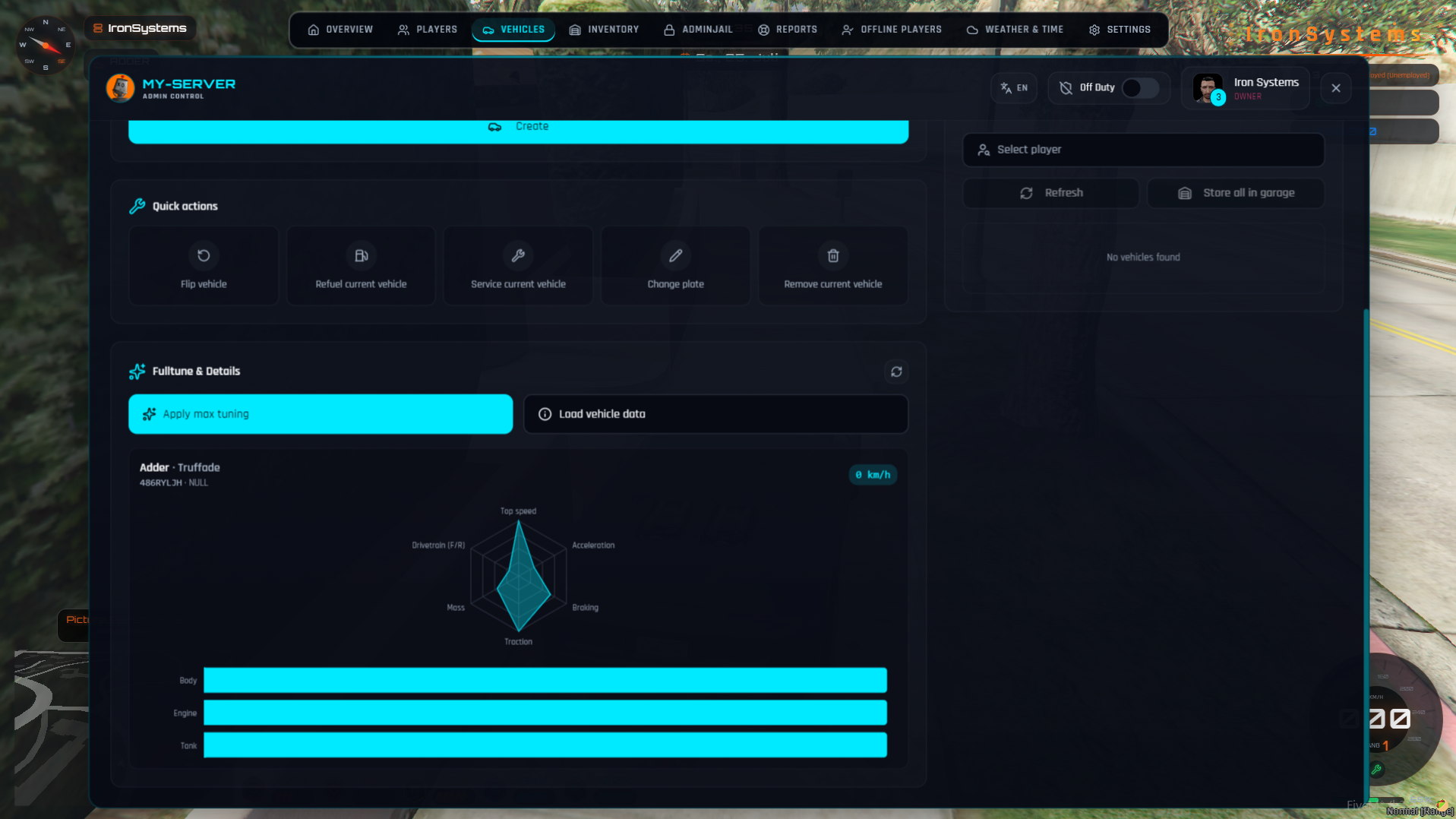 IronSystems Admin