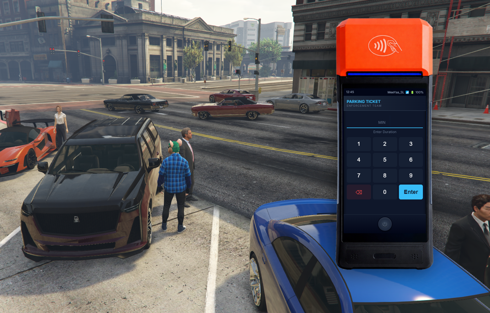 AKM Parking Ticket Job (QB, Qbox, ESX)