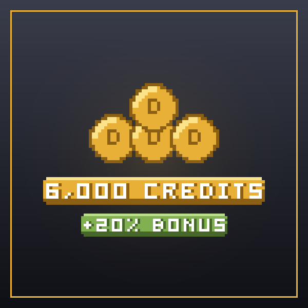 6,000 Dynasty Credits