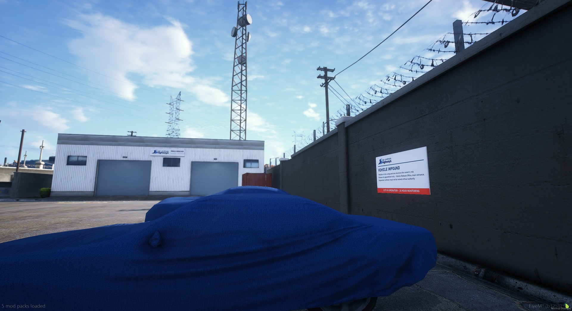 NO BS San Andreas Highways | UK Traffic Officer Outstation & Vehicle Impound MLO — image 4