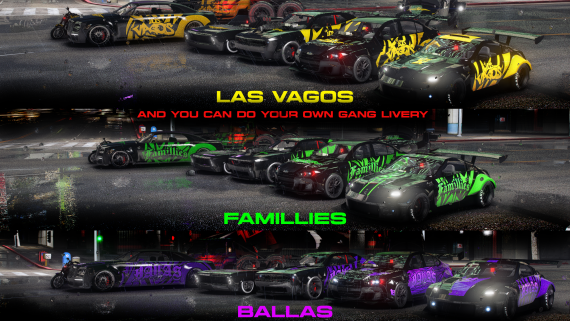 KILLER GANG PACK V1 | LORE FRIENDLY } KILLERVEHICLES