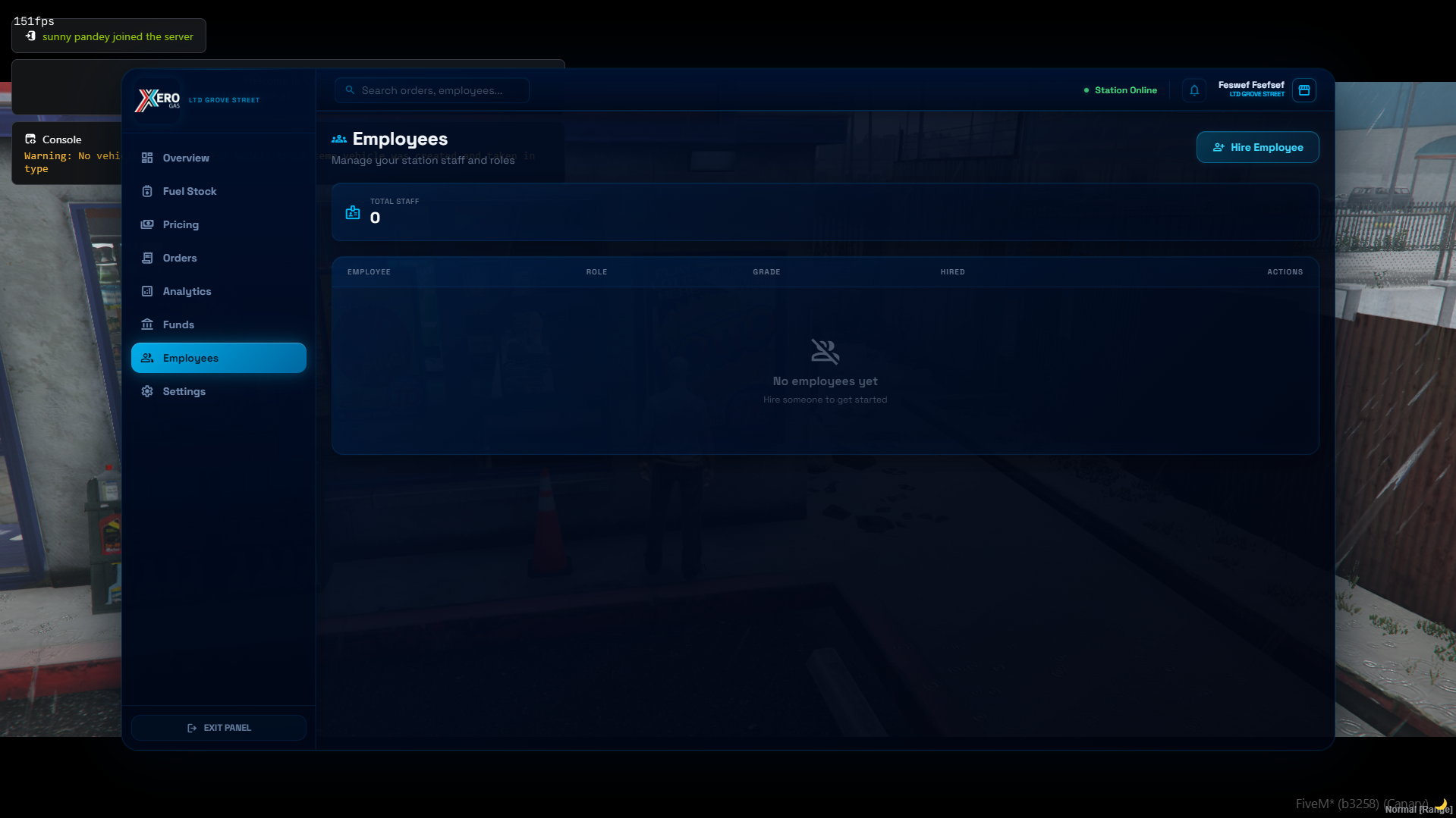 QL Owned Fuel System — Player-Owned Gas Stations & Advanced Fuel Script (QBCore / ESX)