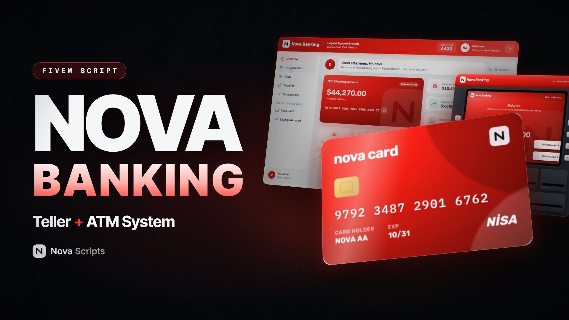 NS-Banking | Advanced Banking & ATM System