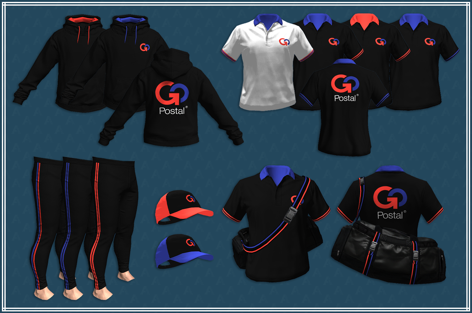 GoPostal Clothing Pack