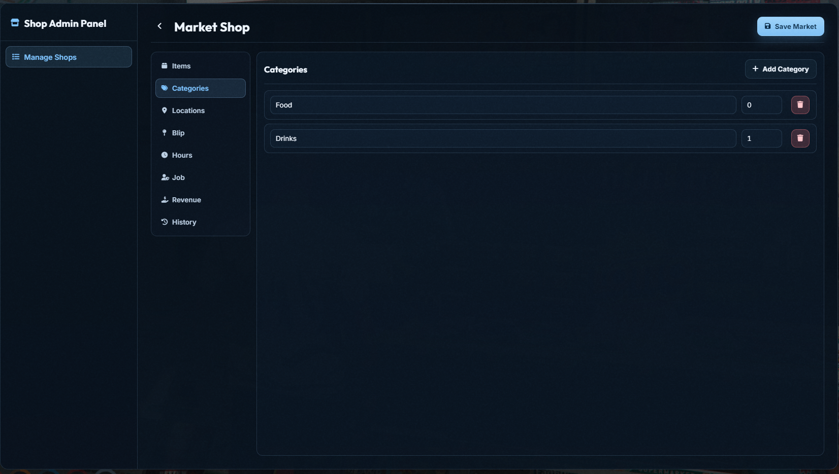 Advanced Shops Creator