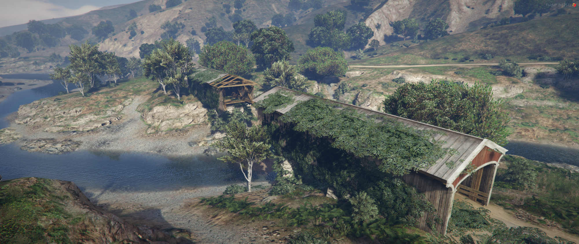 Destroyed Swamp Bridge | Post-Apocalypse Map
