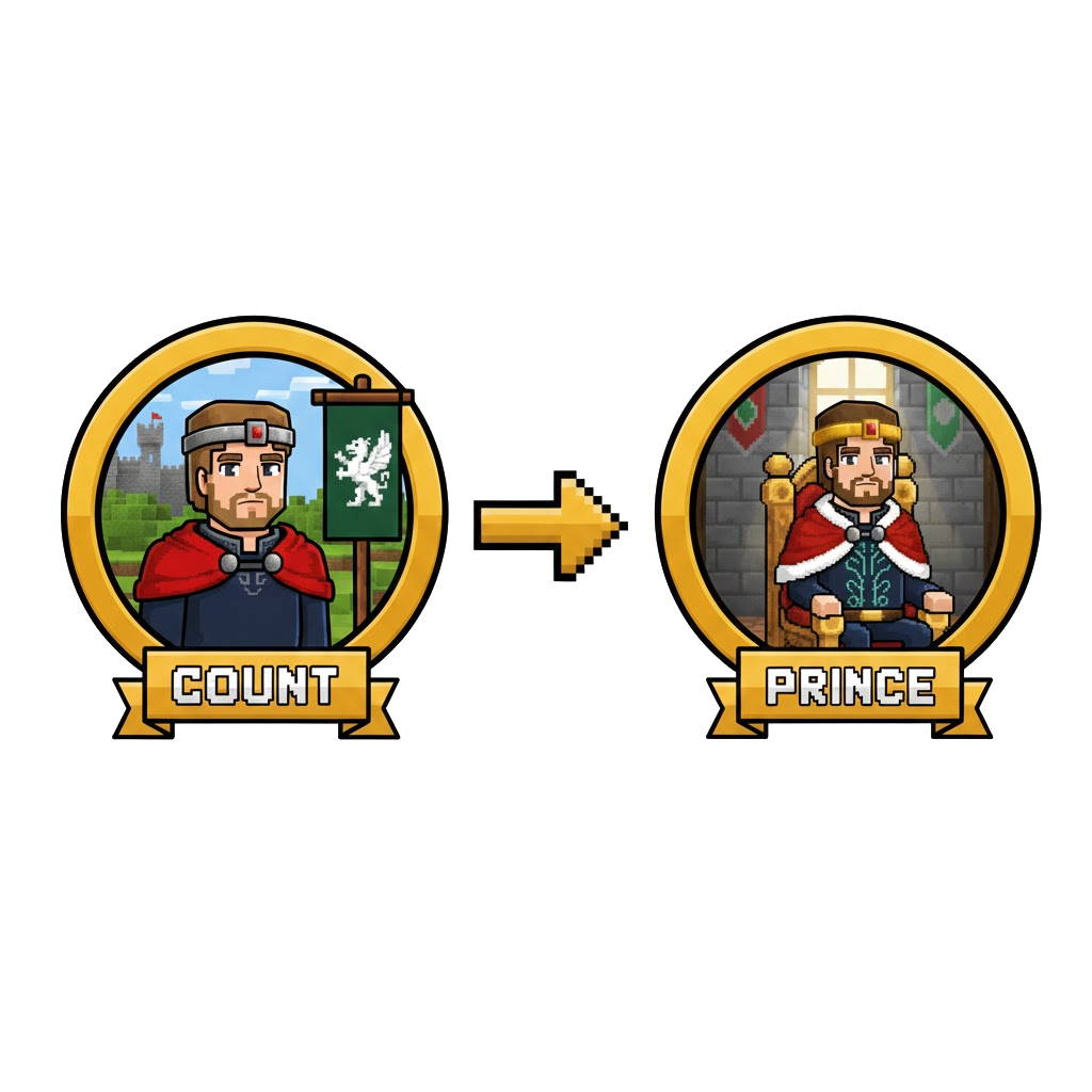 Count To Prince Upgrade